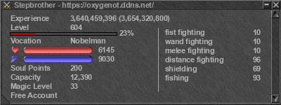 Signature for player Stepbrother