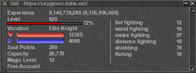 Signature for player Still