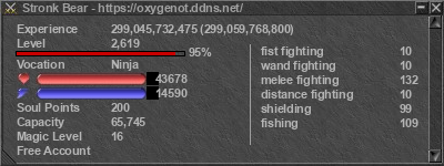 Signature for player Stronk Bear