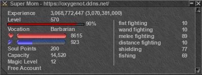 Signature for player Super Mom