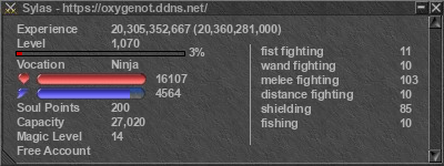 Signature for player Sylas