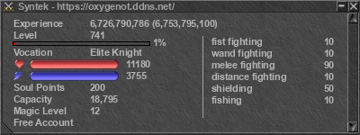 Signature for player Syntek