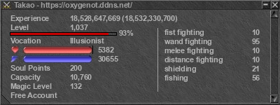 Signature for player Takao