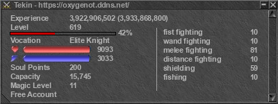 Signature for player Tekin