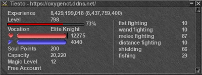 Signature for player Tiesto