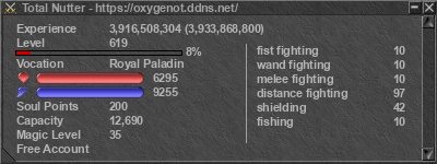 Signature for player Total Nutter