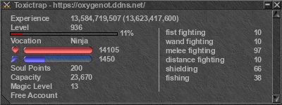 Signature for player Toxictrap