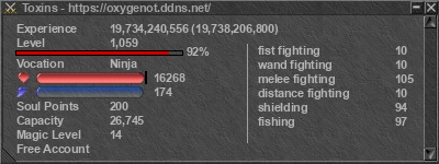 Signature for player Toxins
