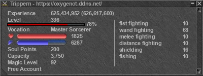 Signature for player Trippern