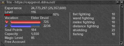 Signature for player Trix