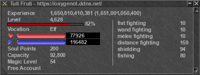 Signature for player Tuti Fruti