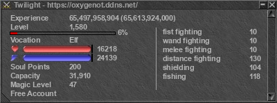 Signature for player Twilight