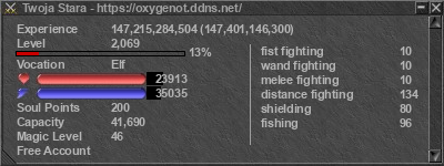 Signature for player Twoja Stara