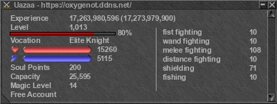 Signature for player Uazaa