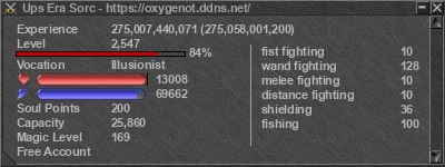 Signature for player Ups Era Sorc