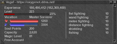 Signature for player Vegaf