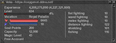 Signature for player Veka