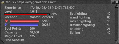 Signature for player Vieus