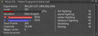 Signature for player Vinzo Ek