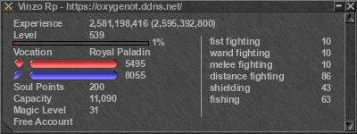 Signature for player Vinzo Rp