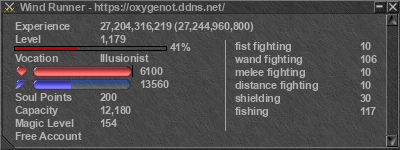 Signature for player Wind Runner