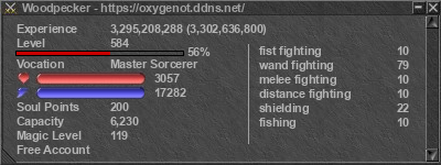Signature for player Woodpecker