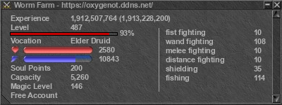 Signature for player Worm Farm