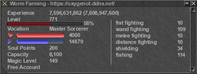 Signature for player Worm Farming