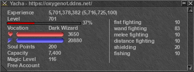 Signature for player Yacha