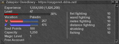 Signature for player Zakapior Osiedlowy