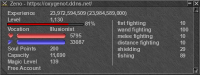 Signature for player Zeno