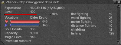 Signature for player Zfisher